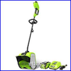GreenWorks GWSN40120 40-Volt 12-Inch 4.0Ah Cordless Snow Shovel Kit 2600702