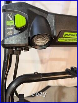 GreenWorks SNB401 Cordless SnowThrower 20'', BATTERY AND CHARGER NOT INCLUDED