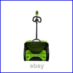 Greenworks 12 Brushless Snow Shovel with Light Kit 24V Lithium Ion, Adjustable