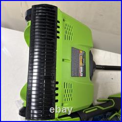 Greenworks 24V 12 Brushless Cordless Snow Shovel with LED Light, (2)4.0Ah Battery