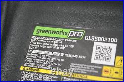 Greenworks 2600602 PRO 80V 12-Inch Cordless Snow Shovel w 2.0 AH Battery