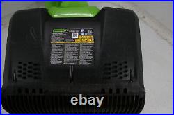 Greenworks 2601202 Pro 80 Volt 12 inch Cordless Snow Shovel Tool Only Green
