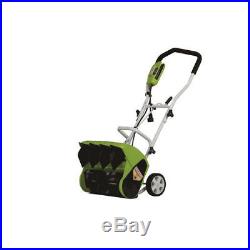 Greenworks 26022 9 Amp 16 in. Push Electric Snow Thrower with Cord Lock New