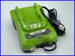 Greenworks 26272 40V 20 Brushless Snow Blower With4Ah Battery and Charger New