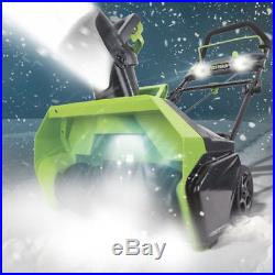 Greenworks 26272 40V G-MAX Cordless Lithium-Ion 20 in. Snow Thrower New