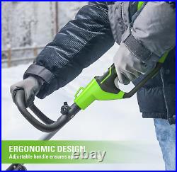 Greenworks 40V 12 Cordless Snow Shovel with 4 Ah battery and Charger