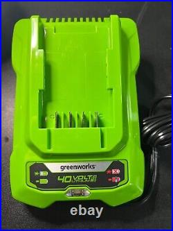 Greenworks 40V 12 Cordless Snow Shovel with 4 Ah battery and Charger