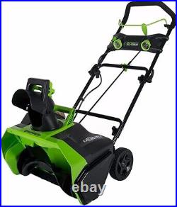 Greenworks 40V 20-inch Brushless Snow Thrower, Battery Not Included, 2601102