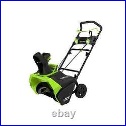 Greenworks 40V 20-inch Cordless Brushless Snow Blower with 4.0 Ah Battery and Ch