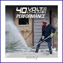 Greenworks 40V (75+ Compatible Tools) 12 Cordless Snow Shovel, Tool Only