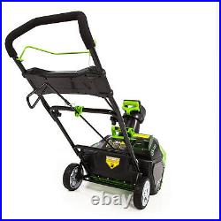 Greenworks 40V Brushless Motor Snow Blower with Battery and Charger (Open Box)