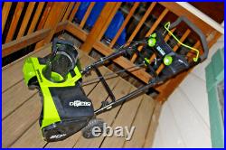 Greenworks 40v 20 Snow Thrower Snow Blower Tool Only No battery