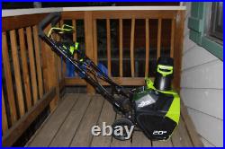 Greenworks 40v 20 Snow Thrower Snow Blower Tool Only No battery