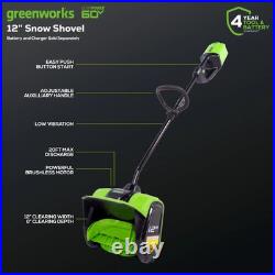 Greenworks 60V 12 Cordless Battery Snow Shovel (Tool Only) Greenworks 60V 12 Cordless Battery Snow Shovel (Tool Only)