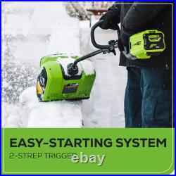 Greenworks 60V 12 Cordless Battery Snow Shovel (Tool Only) Greenworks 60V 12 Cordless Battery Snow Shovel (Tool Only)