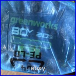 Greenworks 80V 12 Brushless Cordless Snow Shovel 2.0Ah Battery & Charger 80 V