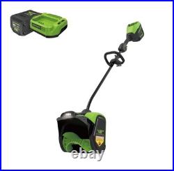 Greenworks 80V 12 Cordless Battery LED Snow Shovel with 2.0Ah Battery & Charger