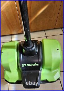 Greenworks 80V 12 inch Cordless Snow Shovel with 2Ah Battery and 2A Charger