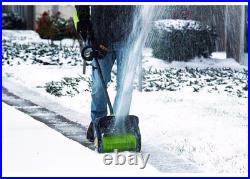 Greenworks 80V 12Cordless Brushless Snow Shovel with 2.0 Ah Battery and R