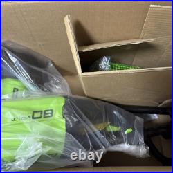 Greenworks 80V 12Cordless Brushless Snow Shovel with 2.0 Ah Battery and R