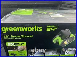 Greenworks 80V 12In Snow Shovel With 2Ah Battery & Charger Kit