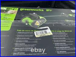 Greenworks 80V 12In Snow Shovel With 2Ah Battery & Charger Kit