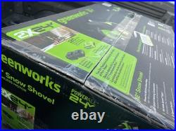 Greenworks 80V 12In Snow Shovel With 2Ah Battery & Charger Kit
