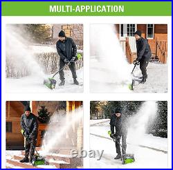 Greenworks 80V (75+ Compatible Tools) 12 Brushless Cordless Snow Shovel, 2.0Ah