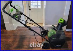 Greenworks 80v 20 Brushless Cordless Battery Operated Snow Blower (Tool Only)