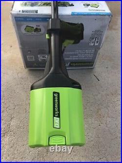 Greenworks PRO 12-Inch 80V Cordless Snow Shovel Battery Charger Incld. LIGHT USE