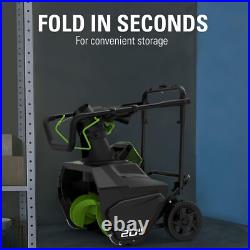 Greenworks Pro 80V 20 Single Stage Cordless Brushless Snow Blower Tool Only Greenworks Pro 80V 20 Single Stage Cordless Brushless Snow Blower Tool Only