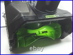 Greenworks Pro 80V 20 inch Snow Thrower with 2Ah Battery and Charger