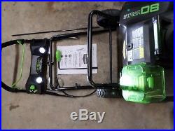 Greenworks Pro 80v 20 Lithium Ion Cordless Snow Thrower Snowblower Tool Only