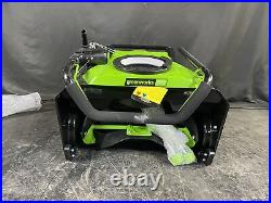 Greenworks Pro SNB403 80V 22 Snow Blower With 2Ah Battery and Charger New Open