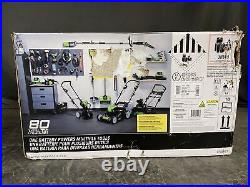 Greenworks Pro SNB403 80V 22 Snow Blower With 2Ah Battery and Charger New Open