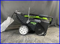 Greenworks Pro SNB403 80V 22 Snow Blower With 2Ah Battery and Charger New Open