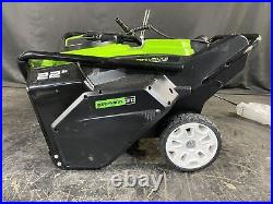 Greenworks Pro SNB403 80V 22 Snow Blower With 2Ah Battery and Charger New Open