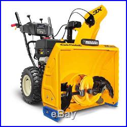 HD Cub Cadet 3 Stage Snow Blower 28 Gas Powered Electric Start with Canopy