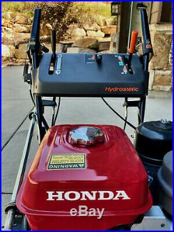 HONDA HS928TA TWO STAGE SNOWBLOWER 270cc OHV ENGINE ONLY USED A FEW TIMES