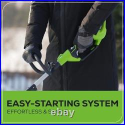 HOT SALE! 40V 12 Cordless Battery Snow Shovel with 4.0Ah Battery & Charger