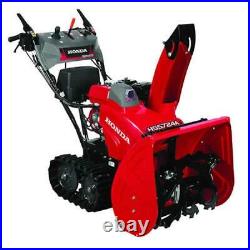 Honda 7HP 24In Two Stage Track Drive Snow Blower Electric Start