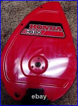 Honda HS80WA Snowblower Auger Side Cover Panels with Skid Shoes Runners OBSOLETE