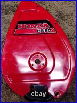 Honda HS80WA Snowblower Auger Side Cover Panels with Skid Shoes Runners OBSOLETE Honda HS80WA Snowblower Auger Side Cover Panels with Skid Shoes Runners OBSOLETE