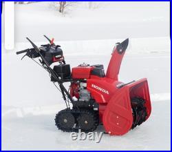 Honda Hss928aatd Snowblower 28 Track Drive Two Stage Electric Start Brand New