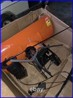 Husqvarna 42inch 2 Stage Snow Thrower Attachment with Electric Winch
