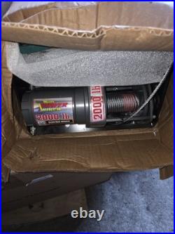 Husqvarna 42inch 2 Stage Snow Thrower Attachment with Electric Winch