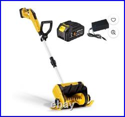 IMGadgets 11 inch Cordless Electric Snow Shovel ORANGE 2 Batteries New