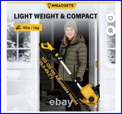 IMGadgets 11 inch Cordless Electric Snow Shovel ORANGE 2 Batteries New