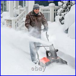 IRONMAX 18 15 Amp Electric Snow Thrower Driveway Clean 720Lbs/Min Snow Blower