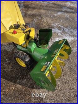 John Deere 10/32 Snowblower With Cab (LOCAL PICKUP ONLY)